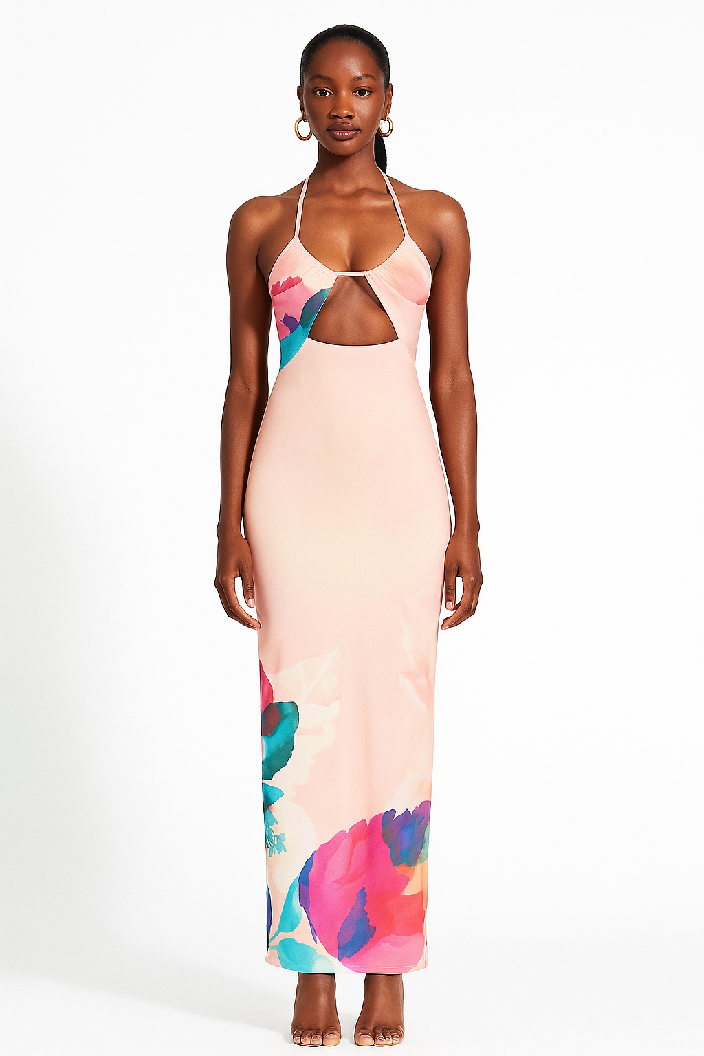 Gea Dream Halter Maxi Dress