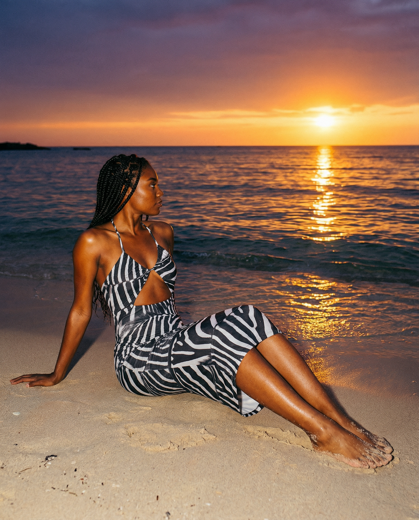 Zinae Dream Halter Maxi Dress