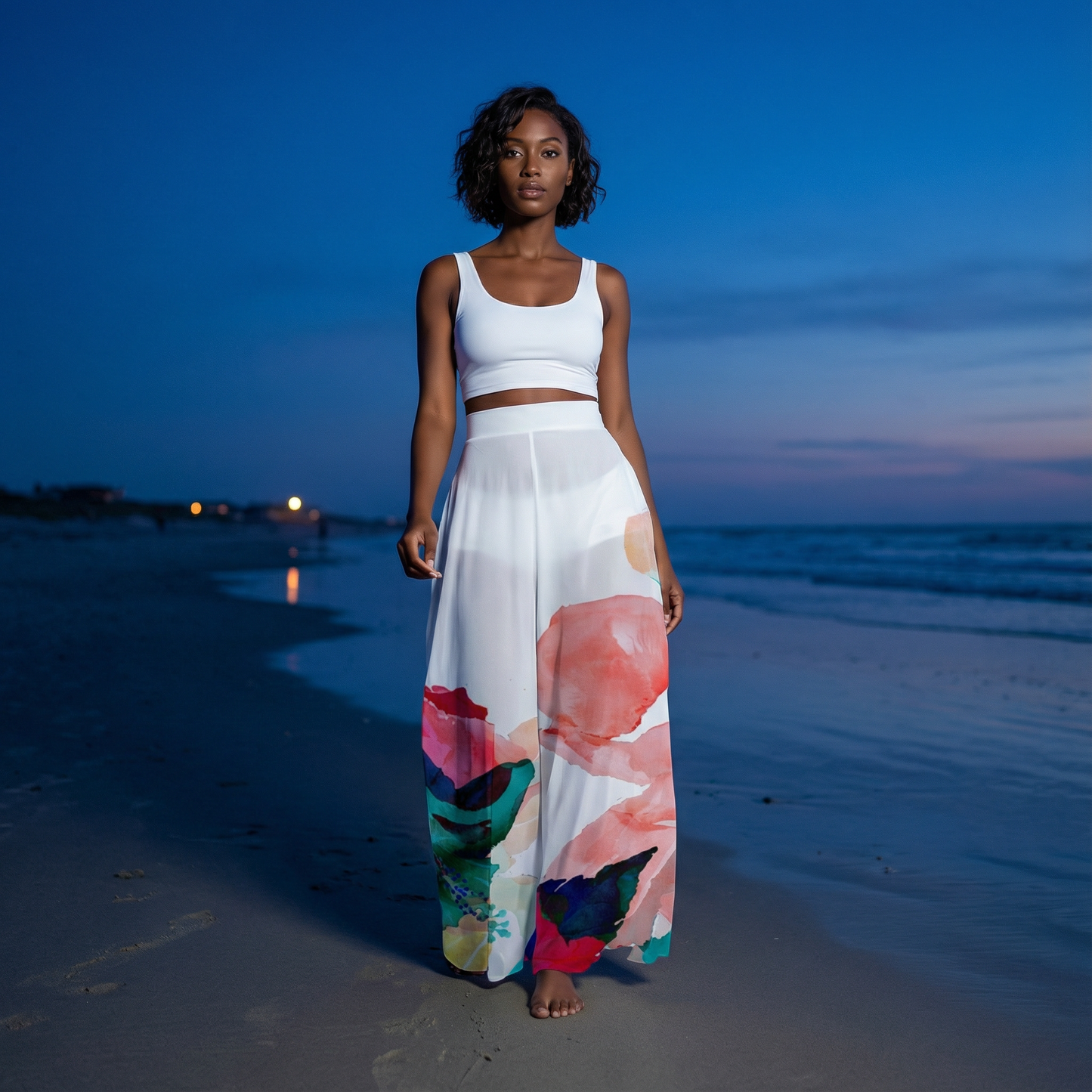 Chloe Beach Pant Bloom