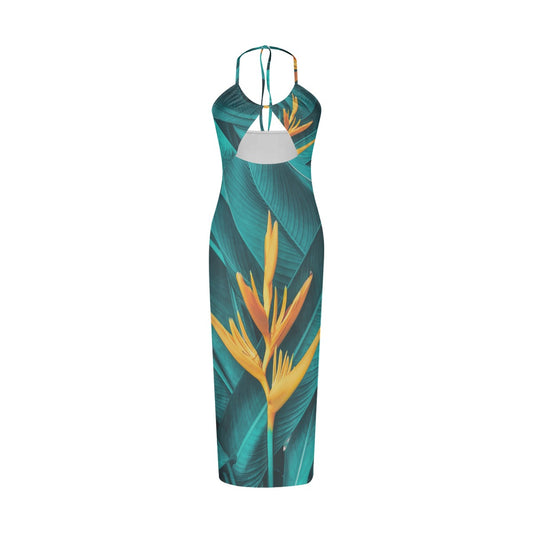 Talon Dream Halter Maxi Dress
