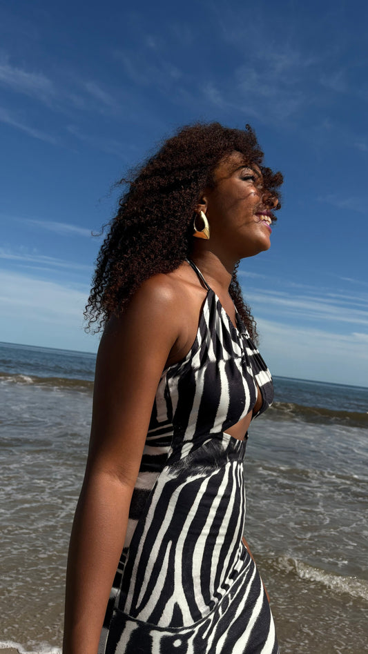 Zinae Dream Halter Maxi Dress